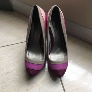 Charlotte Russe Colorblock pumps